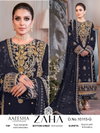 Zaha Aaeesha 10115 E To H Embroidery Georgette Pakistani Suits Wholesalers In Delhi
